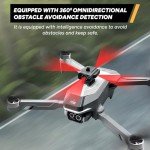 4K GPS Drone with Cameras and 4 Batteries