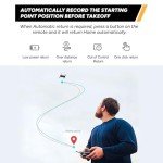 4K GPS Drone with Cameras and 4 Batteries