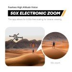 4K Camera Drone with 50X Zoom and Extras