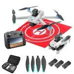 4K GPS Drone with 3 Batteries and Screen