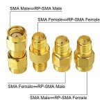 SMA to RPSMA Coax Adapter Kit for Drones