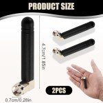 Dual Band WiFi Antenna for Drones (2 Pack)