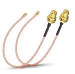 15cm WiFi Antenna Adapter Cable - 2-Pack