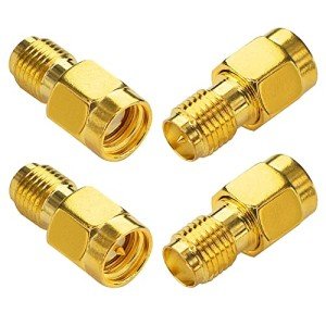 Boobrie SMA to RP-SMA Adapter Kit - 4 Pack