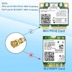 15cm WiFi Antenna Adapter Cable - 2-Pack