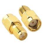 SMA to RP-SMA Connector Adapter 2-Pack