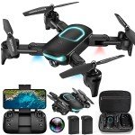 REDRIE Foldable Drone with 1080P Camera for Kids