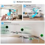 SIMREX X800 Drone: Camera, 1080P FPV Quadcopter for Adults/Kids