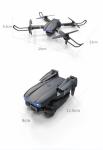 E99 Pro GPS Dual Camera Foldable Drone with Batteries