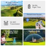 Ameta 4K Camera Drone for Kids and Beginners