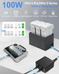 DJI Mini 4 Pro/Mini 3 Fast Charging Hub