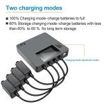 LYONGTECH 6-in-1 Battery Charger for DJI Mini Drones