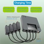 LYONGTECH 6-in-1 Battery Charger for DJI Mini Drones