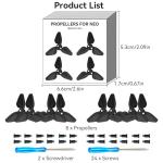 Craznick Low Noise Propellers for DJI Neo 8 pcs