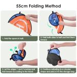 Collapsible Waterproof Drone Landing Pad with Pegs