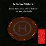 Collapsible Waterproof Drone Landing Pad with Pegs