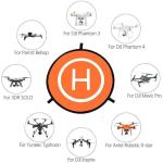 Collapsible Waterproof Drone Landing Pad with Pegs