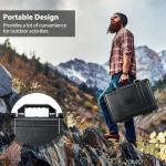 CROWNSHOP Portable Hard Case for Drones and Cameras