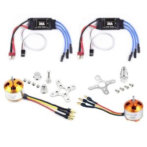 Tsudoku 2Pack Brushless Outrunner Motor Set for Drones