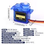 OUZHOU SG90 Servo Motor Kit for RC Toys