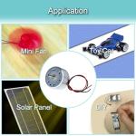 5 Pcs RF-300 DC Motors for DIY Projects