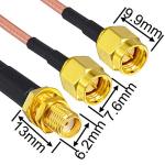 YILIANDUO SMA Splitter Cable for Drones - 2 Pack