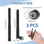 2 Pack Dual Band WiFi Antenna for Drones