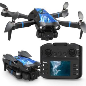 Morlyrctooy M18LCD Foldable Drone with 1080P Camera