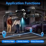 Morlyrctooy M18LCD Foldable Drone with 1080P Camera