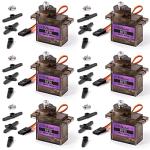 Miuzei Metal Gear 90 Servo Motor Set
