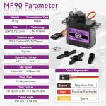 Miuzei Metal Gear 90 Servo Motor Set