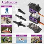 Miuzei Metal Gear 90 Servo Motor Set