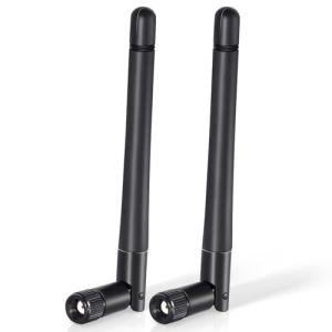 Bingfu RP-SMA Dual-Band WiFi Antenna 2-Pack