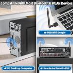 Bingfu RP-SMA Dual-Band WiFi Antenna 2-Pack