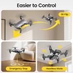 DEERC D20 Mini Drone with HD Camera and Features