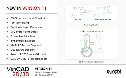 ViaCAD 2D/3D V11 [PC Download]