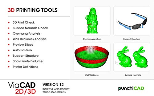 ViaCAD 2D/3D v12 Software- Windows PC