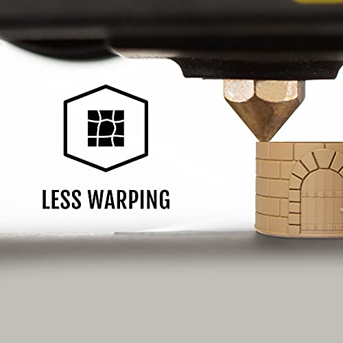 HATCHBOX Matte PLA Filament 1.75mm - Brown