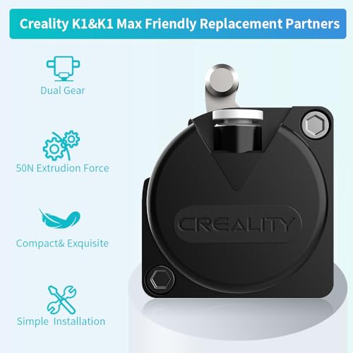 Creality K1 Dual Gear Extruder Upgrade Accessory