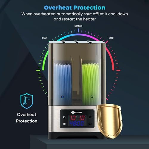 Brolteja 3D Filament Dryer with Temperature Control