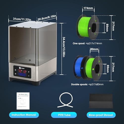 Brolteja 3D Filament Dryer with Temperature Control