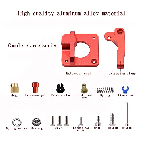 Adjustable Dual Metal Extruder for Ender Series