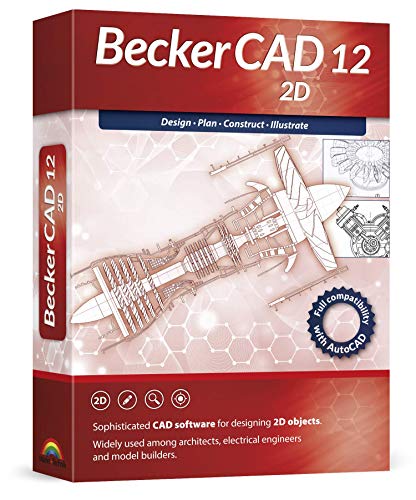 Becker CAD 12 - 2D Design Software for AutoCAD