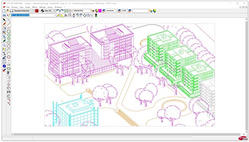 Becker CAD 12 - 2D Design Software for AutoCAD