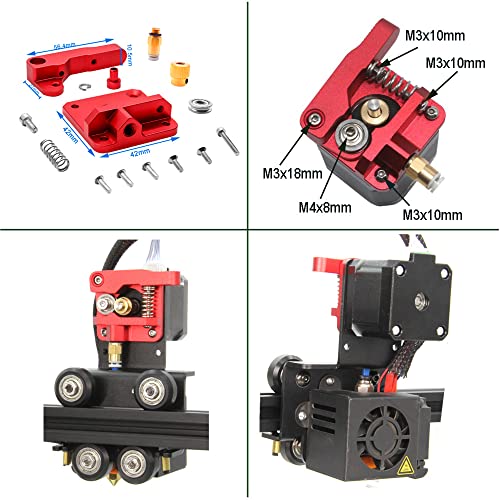 Zeberoxyz 3D Printer Direct Extruder Support Kit