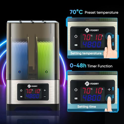 Aomdom 3D Printer Filament Dryer Box 110W