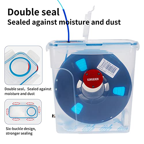 Kingroon 3D Printer Filament Dryer Box, 4L