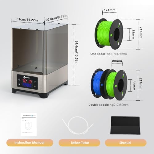 InLoveArts 3D Printer Filament Dryer Box