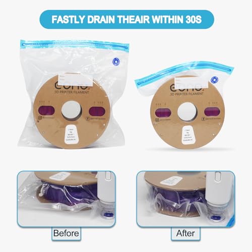 Vacuum Storage Bags Kit for 3D Printer Filament