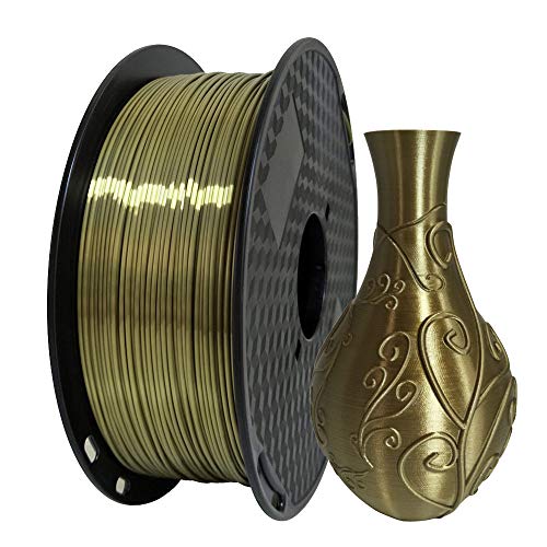 Silk Antique Gold 1.75mm PLA 3D Filament Spool